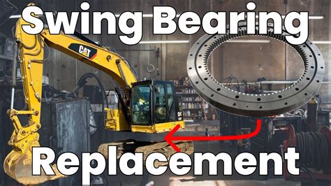 mini excavator swing bearing replacement|excavator swing bearing replacement cost.